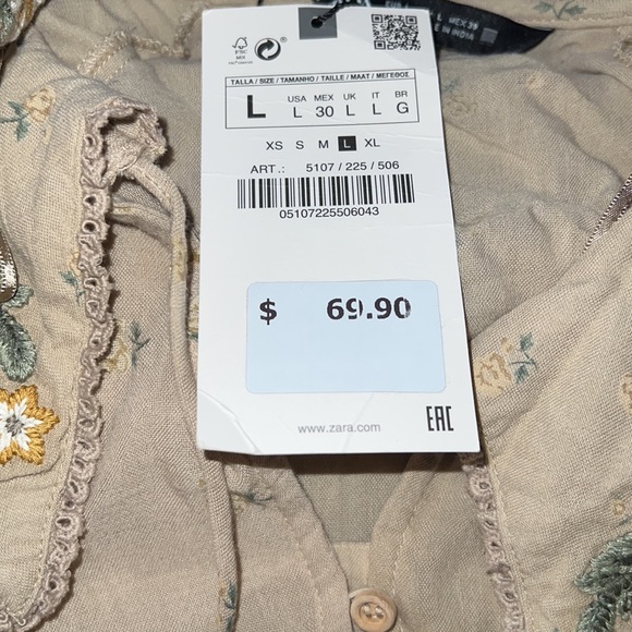 PETER PAN COLLAR MINI DRESS - Picture 4 of 7